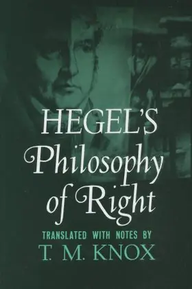 Hegel |  Philosophy of Right | Buch |  Sack Fachmedien