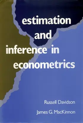 Davidson / MacKinnon |  ESTIMATION & INFERENCE C | Buch |  Sack Fachmedien