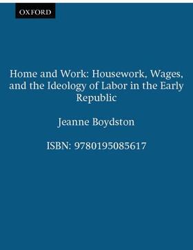 Boydston |  Home and Work | Buch |  Sack Fachmedien