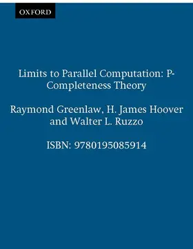 Greenlaw / Ruzzo / Hoover |  Limits to Parallel Computation | Buch |  Sack Fachmedien