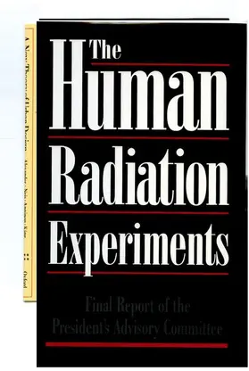 Faden |  The Human Radiation Experiments | Buch |  Sack Fachmedien