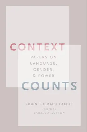 Lakoff / Sutton |  Context Counts | Buch |  Sack Fachmedien