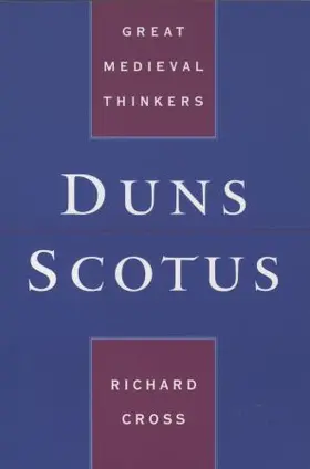 Cross |  Duns Scotus | Buch |  Sack Fachmedien