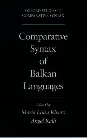 Ralle / Rivero / Ralli |  Comparative Syntax of the Balkan Languages | Buch |  Sack Fachmedien