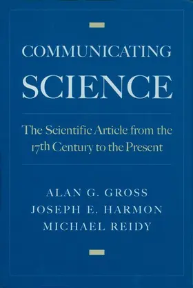 Gross / Reidy / Harmon |  Communicating Science | Buch |  Sack Fachmedien