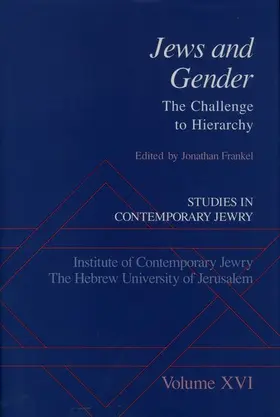 Frankel |  Jews and Gender: The Challenge to Hierarchy | Buch |  Sack Fachmedien