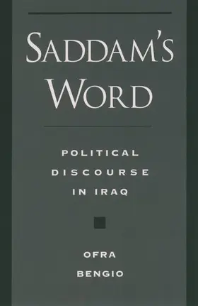 Bengio |  Saddam's Word | Buch |  Sack Fachmedien