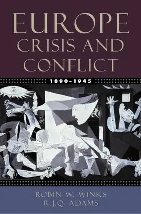 Segal / Winks / Adams |  Europe, 1890-1945: Crisis and Conflict | Buch |  Sack Fachmedien