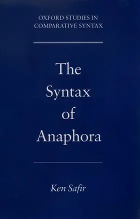 Safir |  The Syntax of Anaphora | Buch |  Sack Fachmedien