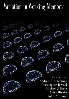 Conway / Jarrold / Kane |  Variation in Working Memory | Buch |  Sack Fachmedien