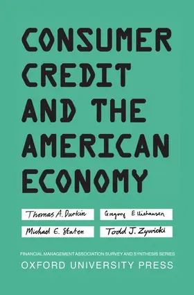 Durkin / Elliehausen / Staten |  CONSUMER CREDIT & AMERICAN ECON FMASSS C | Buch |  Sack Fachmedien