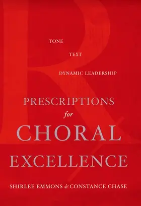 Emmons / Chase |  PRESCRIPTIONS FOR CHORAL EXCELL C | Buch |  Sack Fachmedien