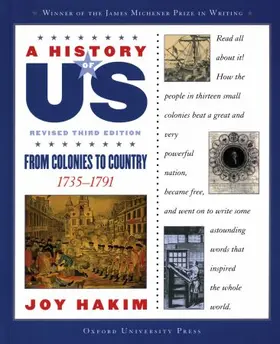 Hakim |  A History of US: From Colonies to Country: A History of US Book Three | Buch |  Sack Fachmedien