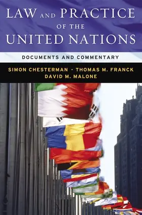 Franck / Chesterman / Malone |  Law & Practice of the United Nations | Buch |  Sack Fachmedien