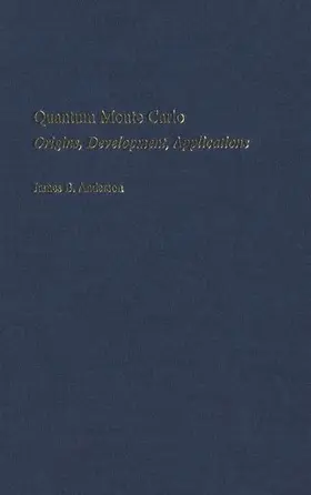 Anderson |  Quantum Monte Carlo | Buch |  Sack Fachmedien
