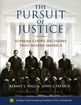 Hall / Patrick |  The Pursuit of Justice | Buch |  Sack Fachmedien