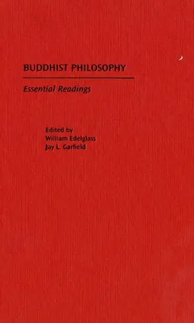 Garfield / Edelgass |  Buddhist Philosophy | Buch |  Sack Fachmedien