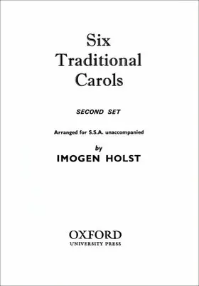 Holst |  Six Traditional Carols (Second Set) | Buch |  Sack Fachmedien