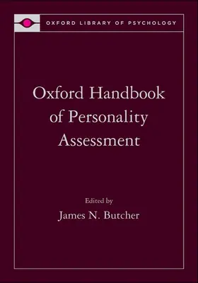 Butcher |  Oxford Handbook of Personality Assessment | Buch |  Sack Fachmedien