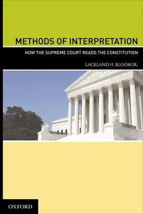 Bloom Jr |  Methods of Interpretation | Buch |  Sack Fachmedien