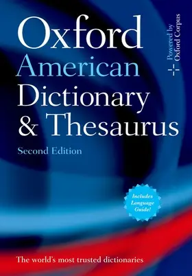  Oxford American Dictionary & Thesaurus, 2e | Buch |  Sack Fachmedien