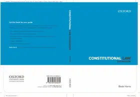 Harris |  Constitutional Law Guidebook | Buch |  Sack Fachmedien