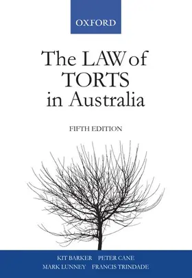 Barker / Cane / Lunney |  The Law of Torts in Australia | Buch |  Sack Fachmedien