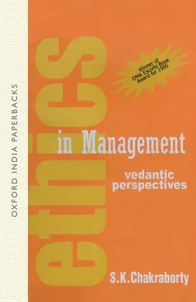 Chakraborty |  Ethics in Management | Buch |  Sack Fachmedien