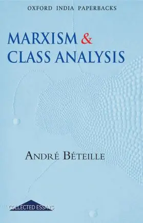 Béteille |  Marxism and Class Analysis | Buch |  Sack Fachmedien