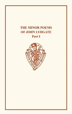 MacCracken |  John Lydgate the Minor Poems | Buch |  Sack Fachmedien