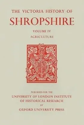 Baugh |  A History of Shropshire, Volume 4 | Buch |  Sack Fachmedien