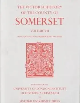 Dunning |  A History of the County of Somerset | Buch |  Sack Fachmedien