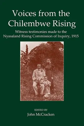 McCracken |  Voices from the Chilembwe Rising | Buch |  Sack Fachmedien