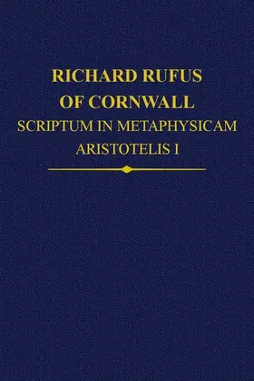 Wood / Lewis / Ottman |  Richard Rufus of Cornwall | Buch |  Sack Fachmedien