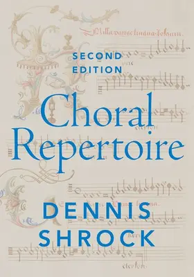 Shrock |  Choral Repertoire | Buch |  Sack Fachmedien