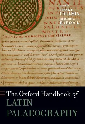 Coulson / Babcock |  The Oxford Handbook of Latin Palaeography | Buch |  Sack Fachmedien