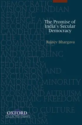 Bhargava |  The Promise of India's Secular Democracy | Buch |  Sack Fachmedien