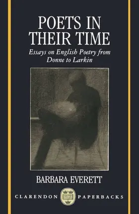 Everett |  Poets in Their Time | Buch |  Sack Fachmedien