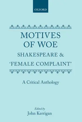 Kerrigan |  Motives of Woe | Buch |  Sack Fachmedien