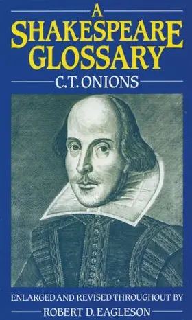 Onions / Eagleson |  A Shakespeare Glossary | Buch |  Sack Fachmedien