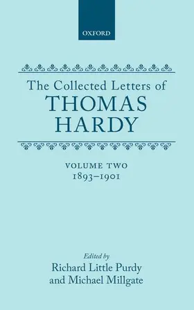 Hardy / Purdy / Millgate |  The Collected Letters of Thomas Hardy | Buch |  Sack Fachmedien