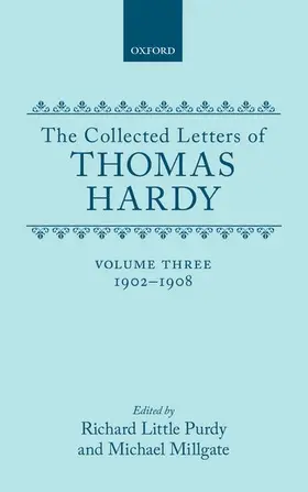 Hardy / Purdy / Millgate |  The Collected Letters of Thomas Hardy | Buch |  Sack Fachmedien