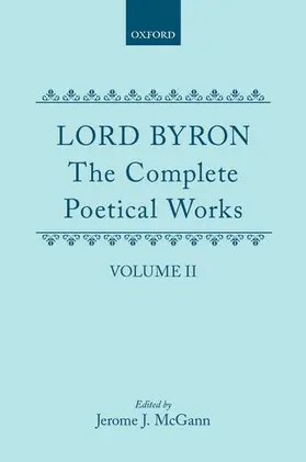 Byron / McGann |  The Complete Poetical Works | Buch |  Sack Fachmedien