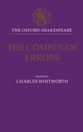 Shakespeare / Whitworth |  The Comedy of Errors | Buch |  Sack Fachmedien