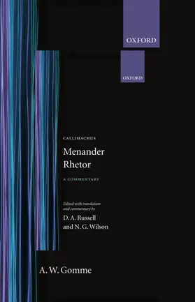 Gomme |  A Historical Commentary on Thucydides | Buch |  Sack Fachmedien