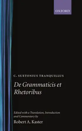 Tranquillus / Suetonius |  de Grammaticis Et Rhetoribus | Buch |  Sack Fachmedien