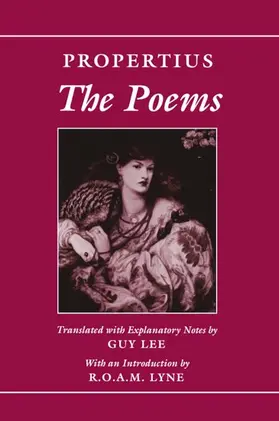 Propertius |  The Poems | Buch |  Sack Fachmedien