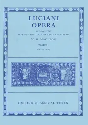 Macleod |  Lucian Opera Tomus I (Books I-XXV) | Buch |  Sack Fachmedien