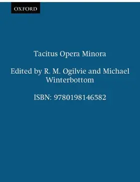 Ogilvie / Winterbottom |  Tacitus Opera Minora | Buch |  Sack Fachmedien