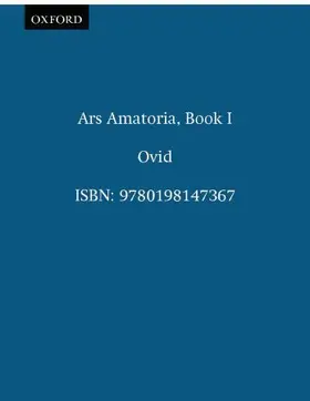 Ovid / Hollis |  Ars Amatoria, Book I | Buch |  Sack Fachmedien
